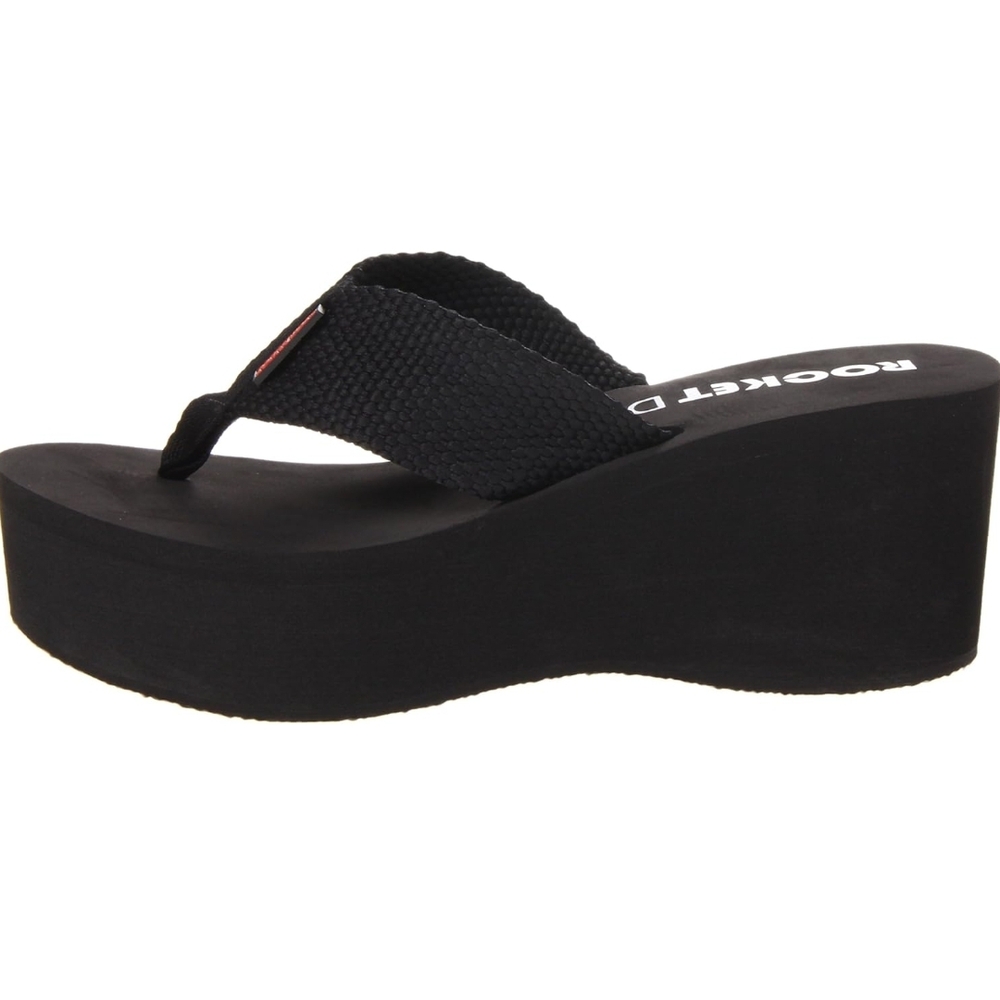 Rocket Dog Women's Black Platform Sandals - Picture 7 of 7